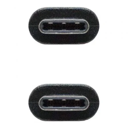 Nanocable Cable USB 2.0 USB-C a USB-C, 1m, Negro Nanocable Cable USB 2.0 USB-C a USB-C, 1m, Negro